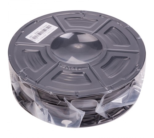 ABS-пластик PowerPlant Filament для 3D-принтера 1.75 мм 1 кг, чорний (PT812851)