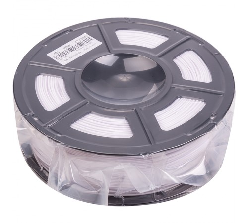 ABS-пластик PowerPlant Filament для 3D-принтера 1.75 мм 1 кг, білий (PT812875)