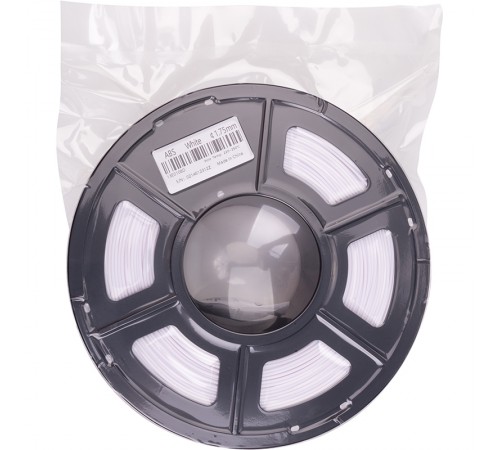 ABS-пластик PowerPlant Filament для 3D-принтера 1.75 мм 1 кг, білий (PT812875)