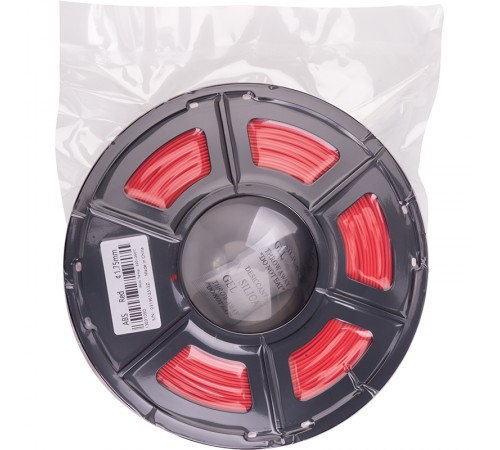 ABS-пластик PowerPlant Filament для 3D-принтера 1.75 мм 1 кг, червоний (PT812882)