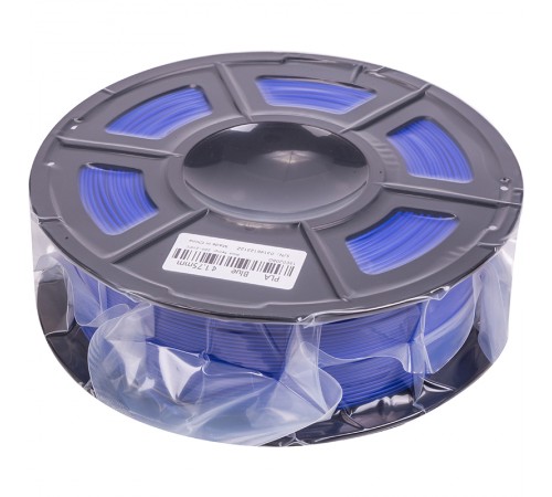 PLA-пластик PowerPlant Filament для 3D-принтера 1.75 мм 1 кг, синій (PT812943)