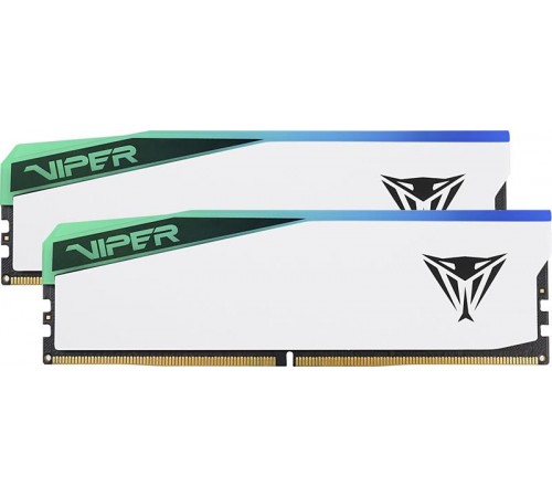 Модуль пам`яті DDR5 2x16GB/6200 Patriot Viper Elite 5 RGB (PVER532G62C42KW)