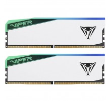 Модуль пам`яті DDR5 2x16GB/6200 Patriot Viper Elite 5 RGB (PVER532G62C42KW)