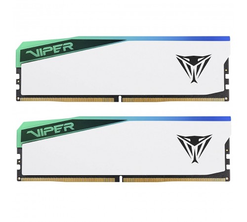 Модуль пам`яті DDR5 2x32GB/6200 Patriot Viper Elite 5 RGB (PVER564G62C42KW)