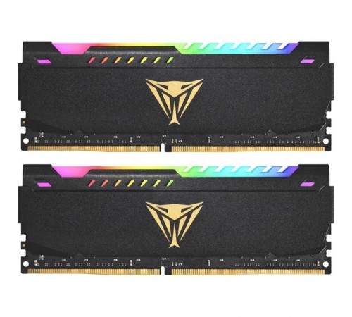 Модуль пам`яті DDR4 2x32GB/3600 Patriot Viper Steel RGB Black (PVSR464G360C0K)