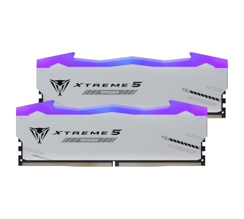 Модуль пам`яті DDR5 2x16GB/8000 Patriot Viper Xtreme 5 MPOWER RGB (PVXR532G80C38KM)