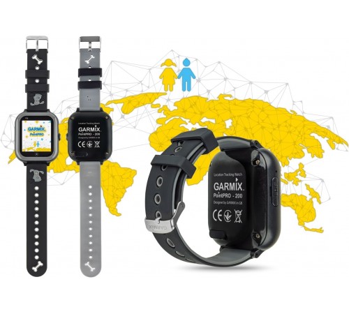 Дитячий смарт-годинник Garmix PointPRO-200 4G/GPS/WiFi Black