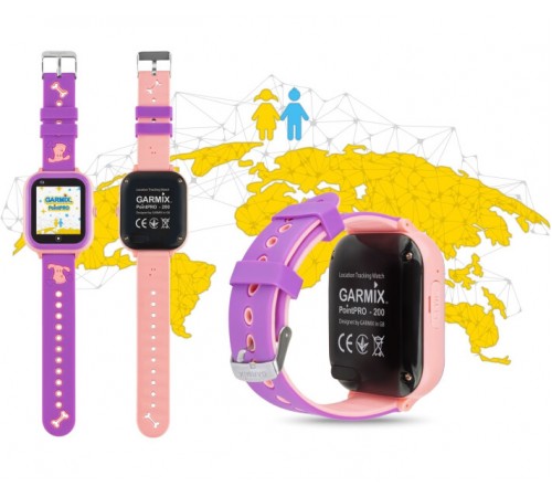Дитячий смарт-годинник Garmix PointPRO-200 4G/GPS/WiFi Pink