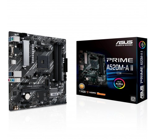 Материнська плата Asus Prime A520M-A II/CSM Socket AM4 Материнська плата Asus Prime A520M-A II/CSM Socket AM4