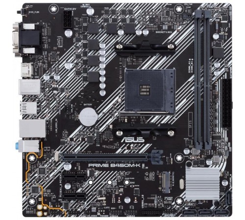 Материнська плата Asus Prime B450M-K II Socket AM4 Материнська плата Asus Prime B450M-K II Socket AM4