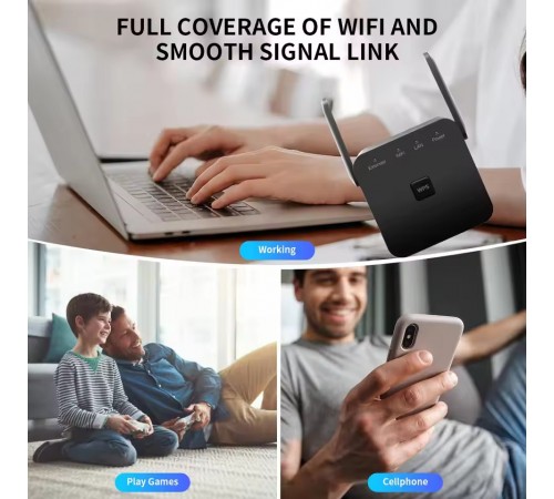 Точка доступу Fenvi Pro 300M Wi-Fi Repeater 2.4Ghz Network Expander