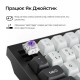 Клавіатура бездротова Keychron Q1 HE Magnetic Switch Black RGB (Q1H-M1-UA)