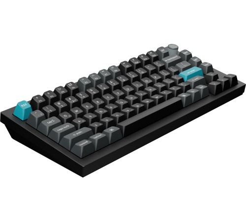 Клавіатура бездротова Keychron Q1 Ultra Keychron Red Switch Black RGB (Q1U-M1-UA)
