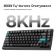 Клавіатура бездротова Keychron Q1 Ultra Keychron Red Switch Black RGB (Q1U-M1-UA)