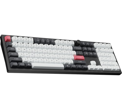 Клавіатура бездротова Keychron Q6 HE Magnetic Switch Black RGB (Q6H-M1-UA)