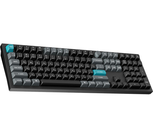 Клавіатура бездротова Keychron Q6 Ultra Keychron Red Switch Black RGB (Q6U-M1-UA)