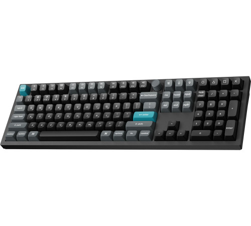 Клавіатура бездротова Keychron Q6 Ultra Keychron Red Switch Black RGB (Q6U-M1-UA)