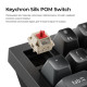 Клавіатура бездротова Keychron Q6 Ultra Keychron Red Switch Black RGB (Q6U-M1-UA)