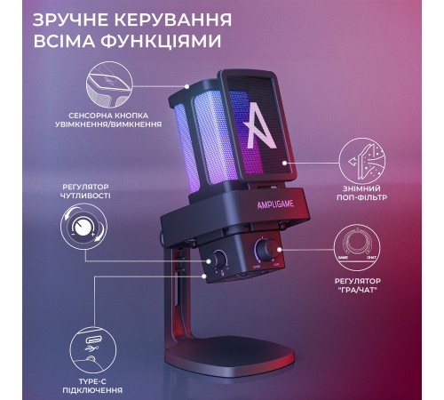 Мікрофон Fifine Q8PRO Black