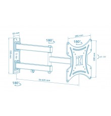Кронштейн Walfix R-353W