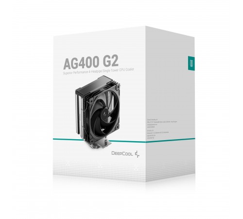 Кулер процесорний DeepCool AG400 G2 (R-AG400-BKNPMG2-G)