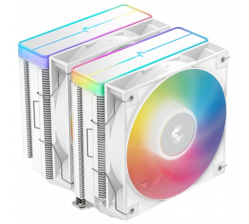 Кулер процесорний DeepCool AG620 WH ARGB V2 (R-AG620-WHAMMN-GJD)