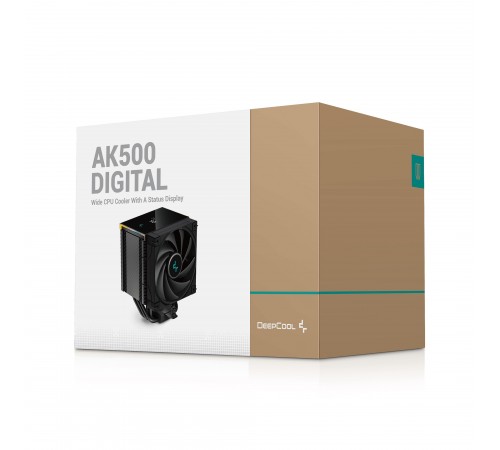 Кулер процесорний DeepCool AK500 Digital (R-AK500-BKADMN-G)