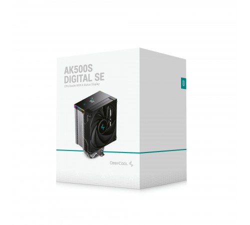 Кулер процесорний DeepCool AK500S Digital SE Black (R-AK500S-BKADMN-GJD)