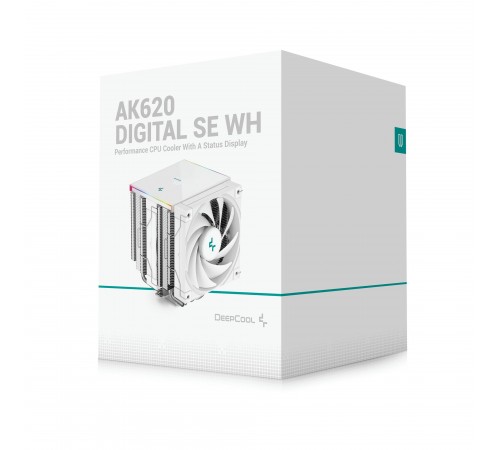 Кулер процесорний DeepCool AK620 Digital SE WH (R-AK620-WHADMN-GJD)