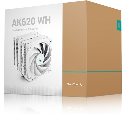Кулер процесорний DeepCool AK620 WH (R-AK620-WHNNMT-G-1)