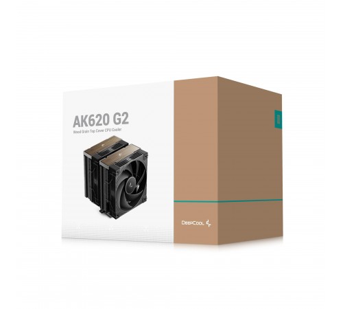 Кулер процесорний DeepCool AK620 G2 Black (R-AK620G2-BKNNMN-GJD)