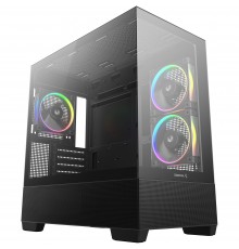 Корпус DeepCool CG380 3F Black (R-CG380-BKAGM3-G) без БЖ