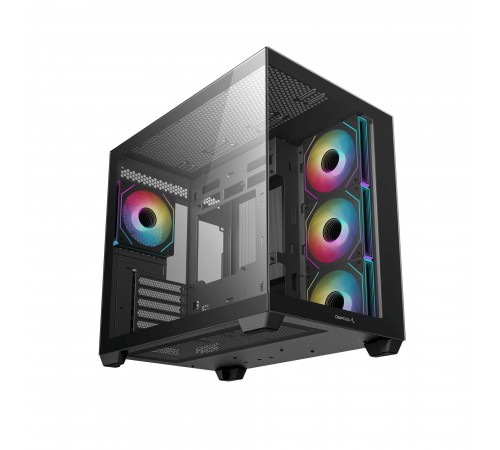 Корпус DeepCool CG530 4F Black (R-CG530-BKADA4-G-1) без БЖ Корпус DeepCool CG530 4F Black (R-CG530-BKADA4-G-1) без БЖ
