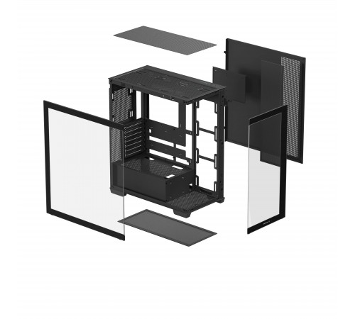 Корпус DeepCool CG580 Black (R-CG580-BKNDA0-G-1) без БЖ Корпус DeepCool CG580 Black (R-CG580-BKNDA0-G-1) без БЖ