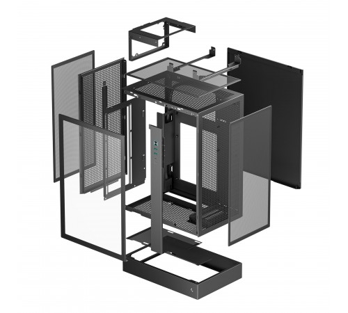 Корпус DeepCool CH170 Plus (R-CH170-BKNGM0-G) без БЖ