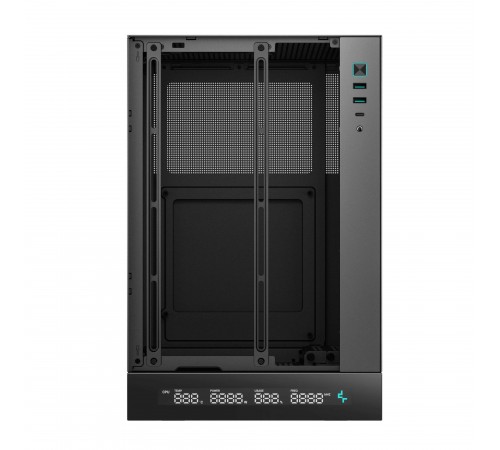 Корпус DeepCool CH170 Digital Black (R-CH170-BKNPI0D-G-1) без БЖ