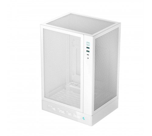 Корпус DeepCool CH170 Digital White (R-CH170-WHNPI0D-G-1) без БЖ