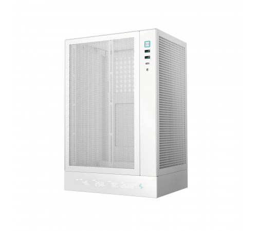Корпус DeepCool CH170 Digital White (R-CH170-WHNPI0D-G-1) без БЖ