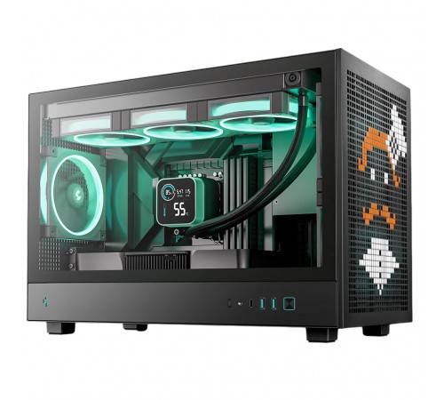 Корпус DeepCool CH260 Black (R-CH260-BKNGM0-G-1) без БЖ
