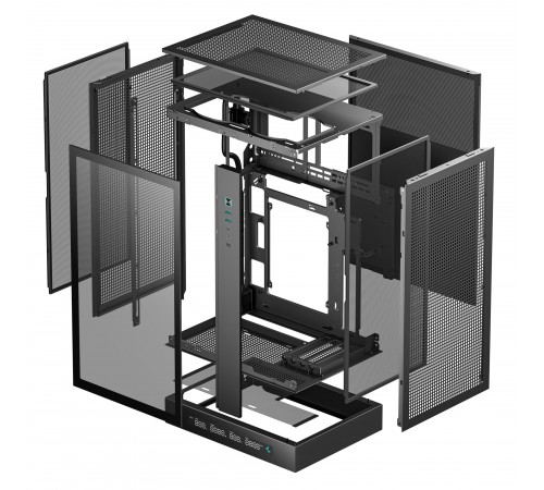 Корпус DeepCool CH270 Digital Black (R-CH270-BKNDM0-G-1) без БЖ