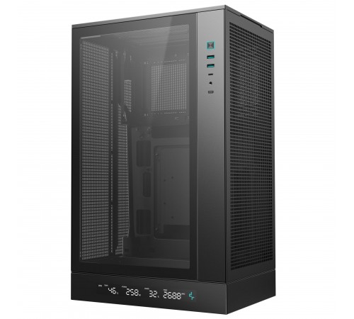 Корпус DeepCool CH270 Digital Black (R-CH270-BKNDM0-G-1) без БЖ