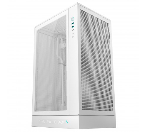 Корпус DeepCool CH270 Digital White (R-CH270-WHNDM0-G-1) без БЖ
