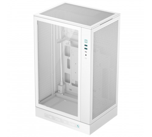 Корпус DeepCool CH270 Digital White (R-CH270-WHNDM0-G-1) без БЖ