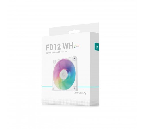 Вентилятор DeepCool FD12 ARGB WH