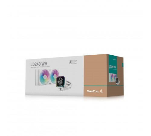 Система водяного охолодження DeepCool LD240 White (R-LD240-WHDMMN-G-1)