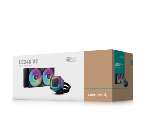Система водяного охолодження DeepCool LE240 V2 (R-LE240-BKAMMC-G-2) Система водяного охолодження DeepCool LE240 V2 (R-LE240-BKAMMC-G-2)