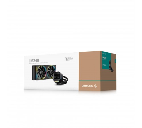 Система водяного охолодження DeepCool LM240 Black (R-LM240-BKDMMC-1)