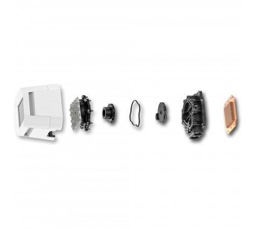 Система водяного охолодження DeepCool LM240 WH (R-LM240-WHDMMC-1)