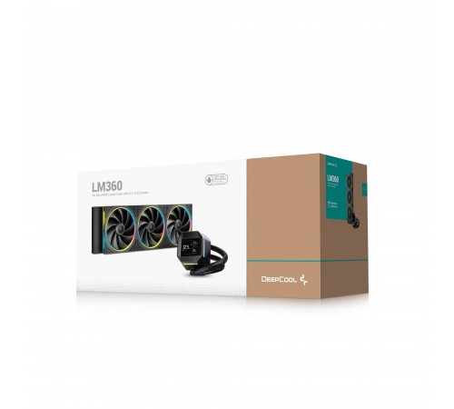 Система водяного охолодження DeepCool LM360 Black (R-LM360-BKDMMC-1)