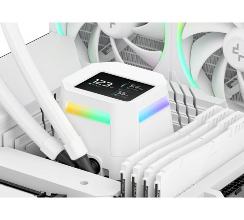 Система водяного охолодження DeepCool LM360 WH (R-LM360-WHDMMC-1)